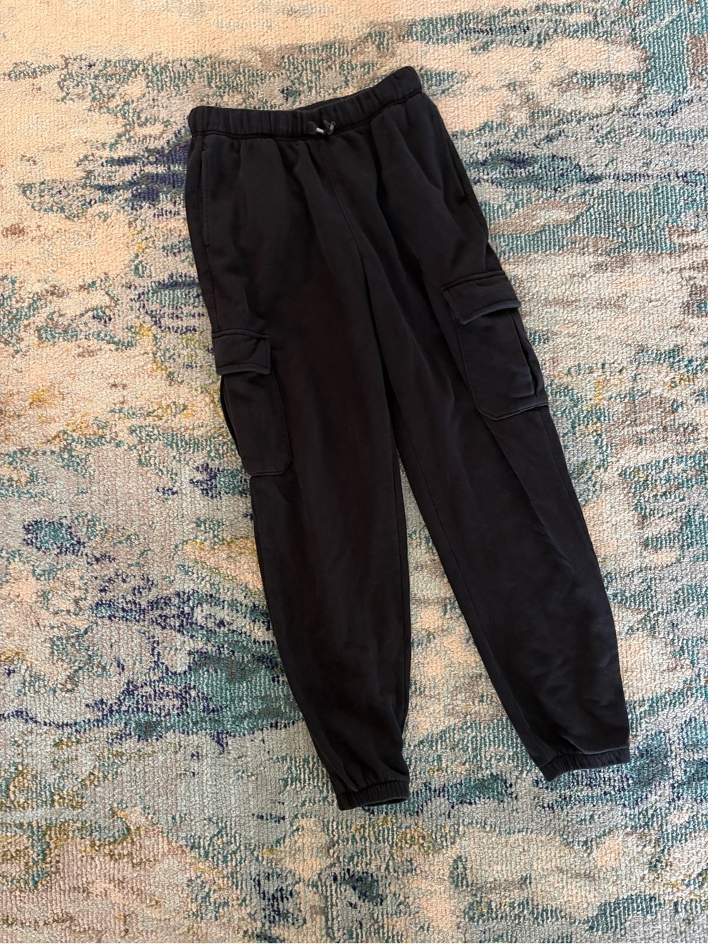 Old Navy boys’ XXL cargo baggy black sweats
